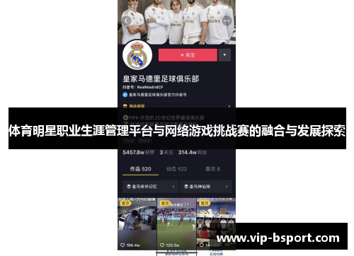 体育明星职业生涯管理平台与网络游戏挑战赛的融合与发展探索